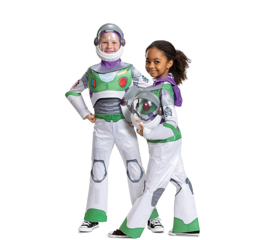 Disfraz de Buzz Lightyear Space Ranger Deluxe de Toy Story para niños-B