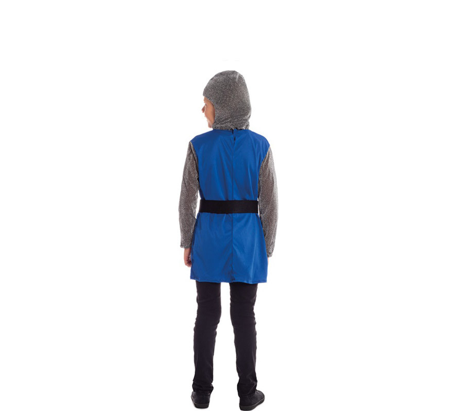 Disfraz de Caballero Medieval azul para niño-B