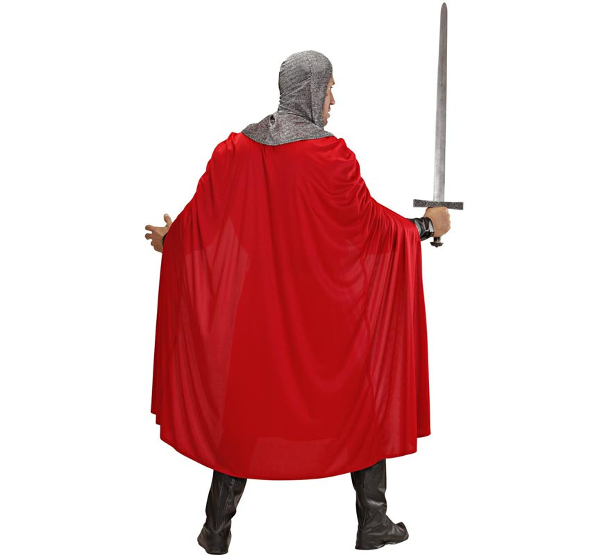 Disfraz de Caballero Cruzado con capa para hombre-B
