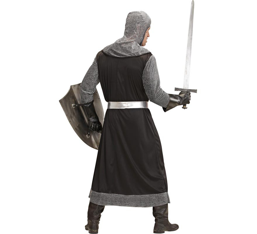 Crusader Knight of Darkness Costume for Men-B