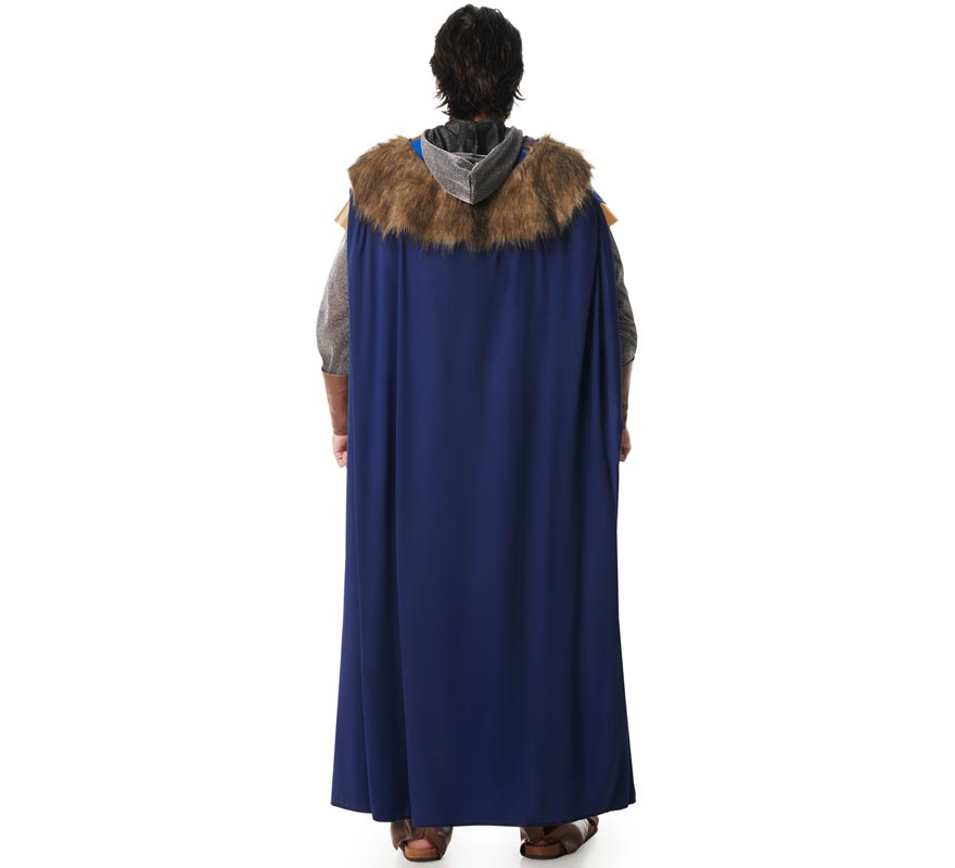 Fato de Cavaleiro Medieval Azul para Homem-B Fato de Cavaleiro Medieval Azul para Homem-B