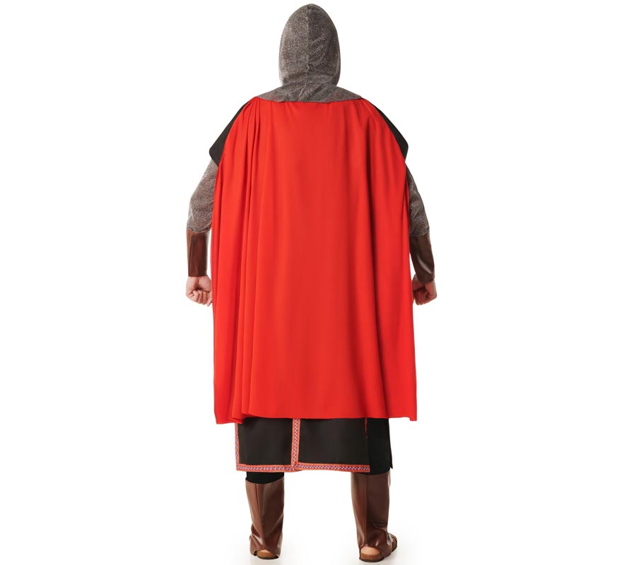 Fato de Cavaleiro Medieval Leão Negro para Homem-B Fato de Cavaleiro Medieval Leão Negro para Homem-B