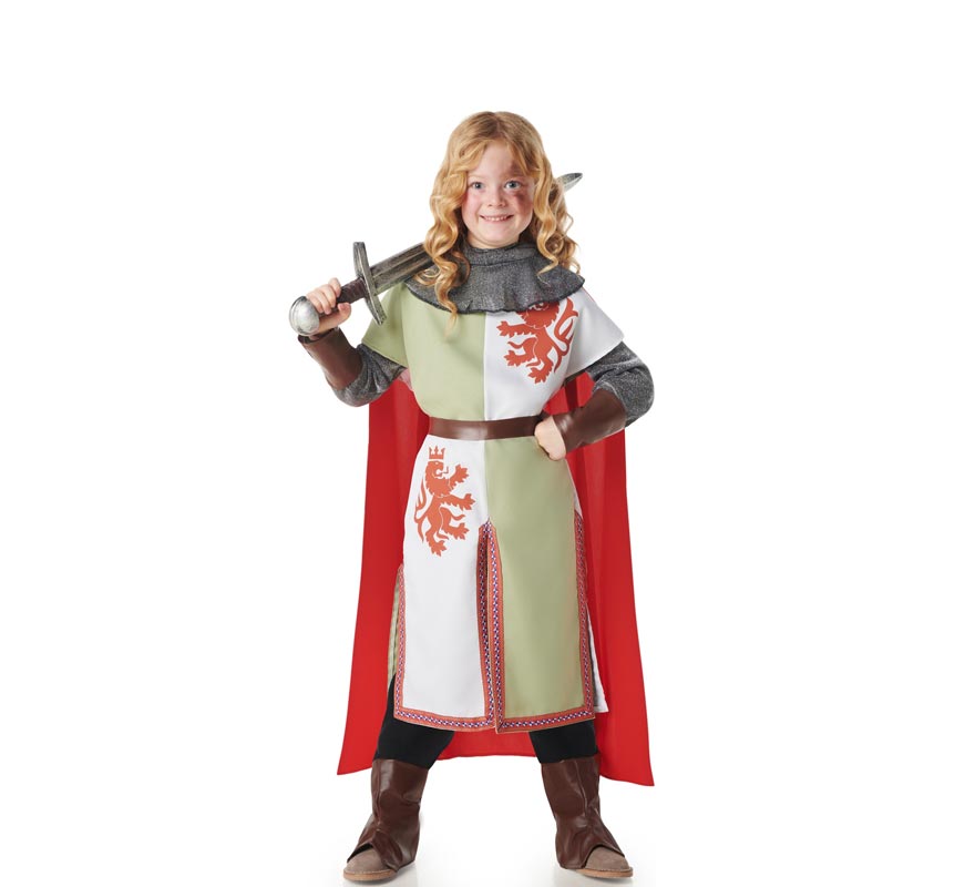 Fato de Cavaleiro Leão Medieval para Crianças-B Fato de Cavaleiro Leão Medieval para Crianças-B