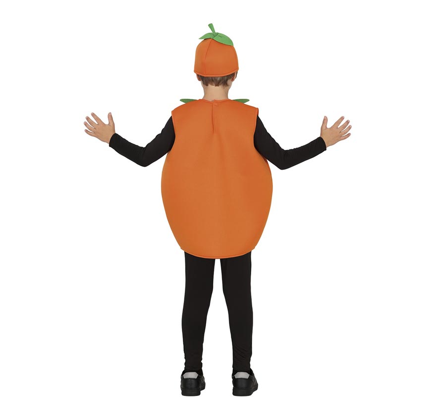 Fato de abóbora para crianças-B