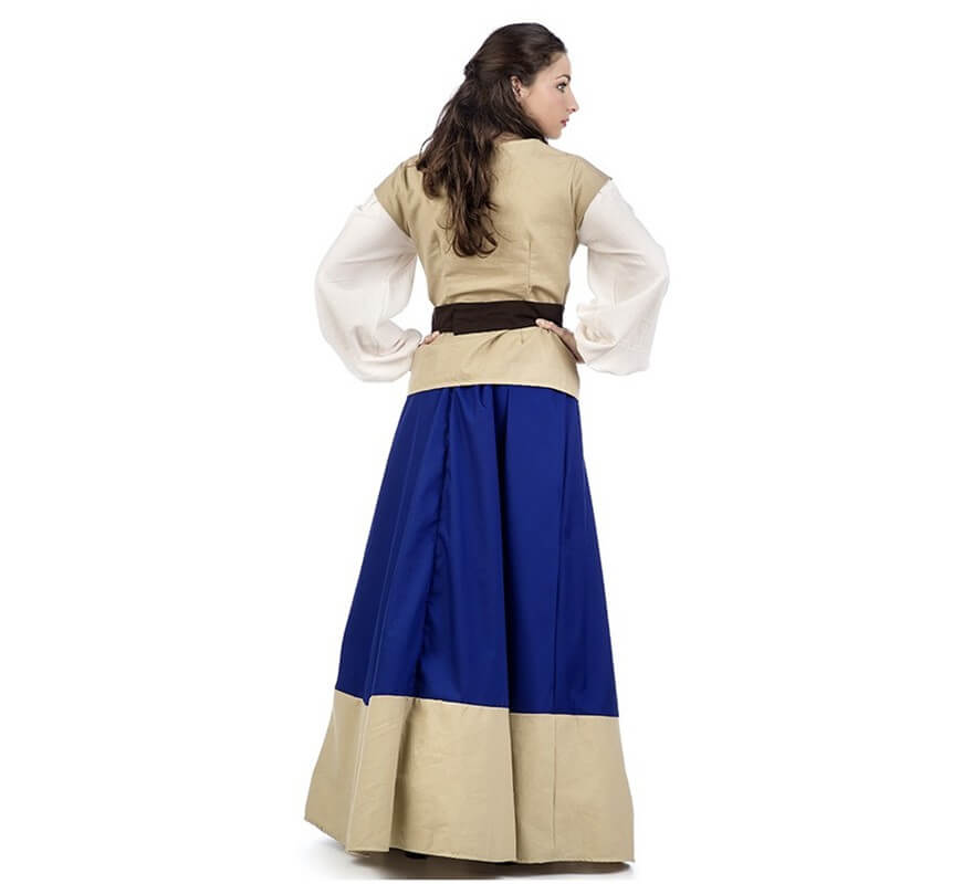 Disfraz de Campesina Medieval Justa para mujer-B