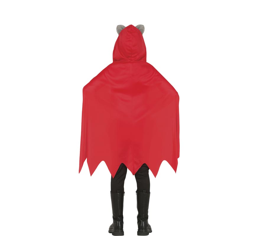 Disfraz de Caperucita Roja Cazadora de Lobos para niña-B