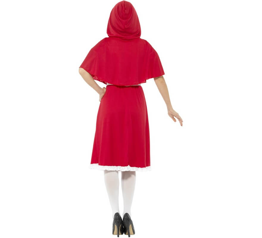 Disfraz de Caperucita Roja Largo para mujer-B