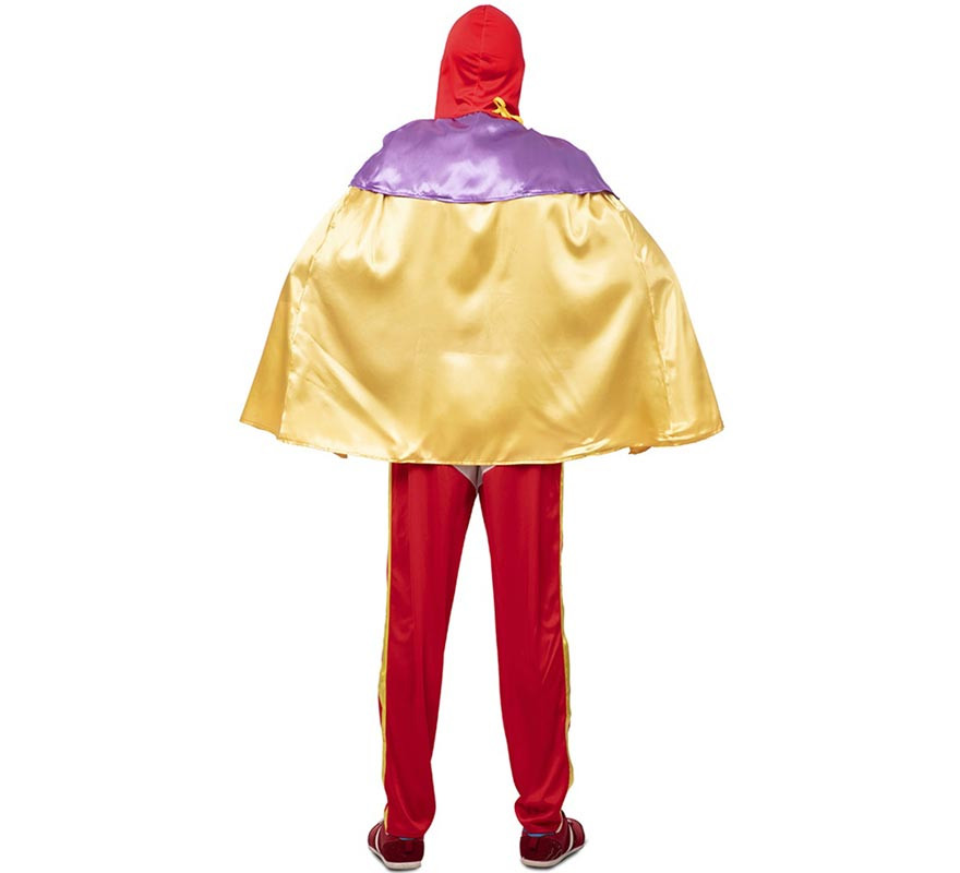 Captain Sausage costume with cape for men-B