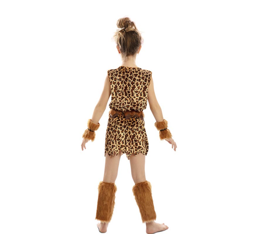 Fato de homem das cavernas para meninas-B