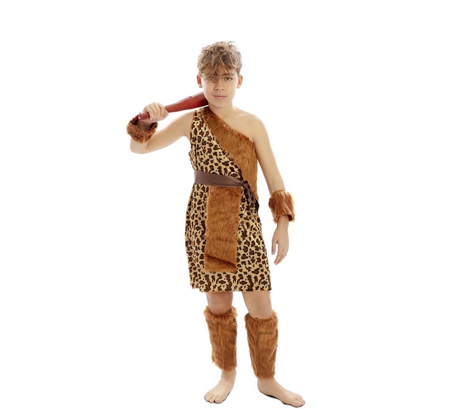 Fato de homem das cavernas para meninos-B