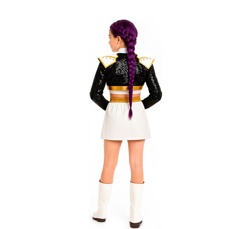 Disfraz de Cazadora K-Pop Premium para niña-B