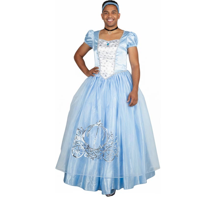 Disfraz de Cenicienta de Baile para mujer-B