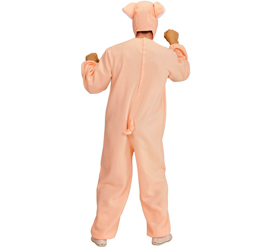 Disfraz de Cerdo con Capucha para adultos-B