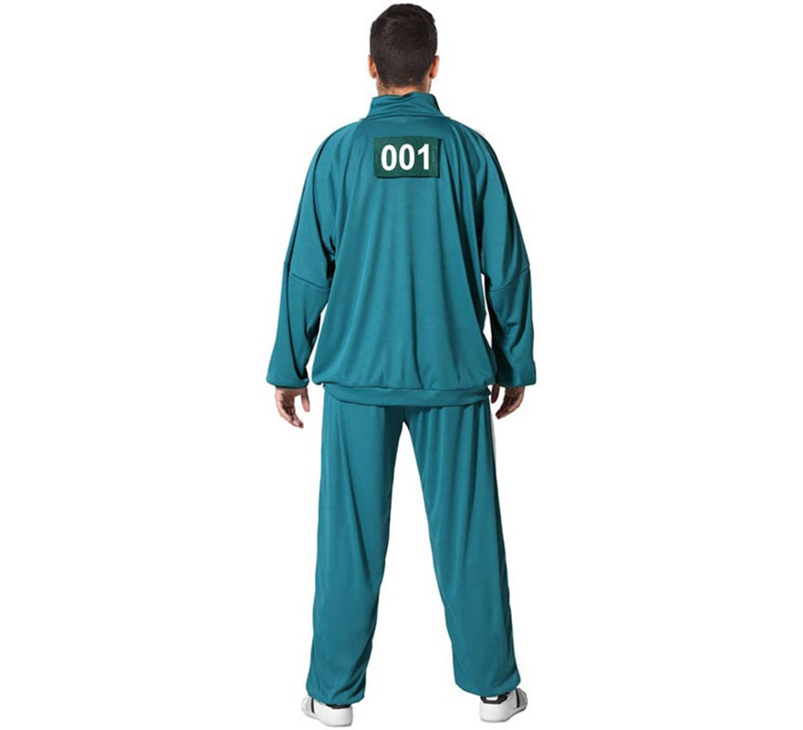 Green Tracksuit Costume for Men-B