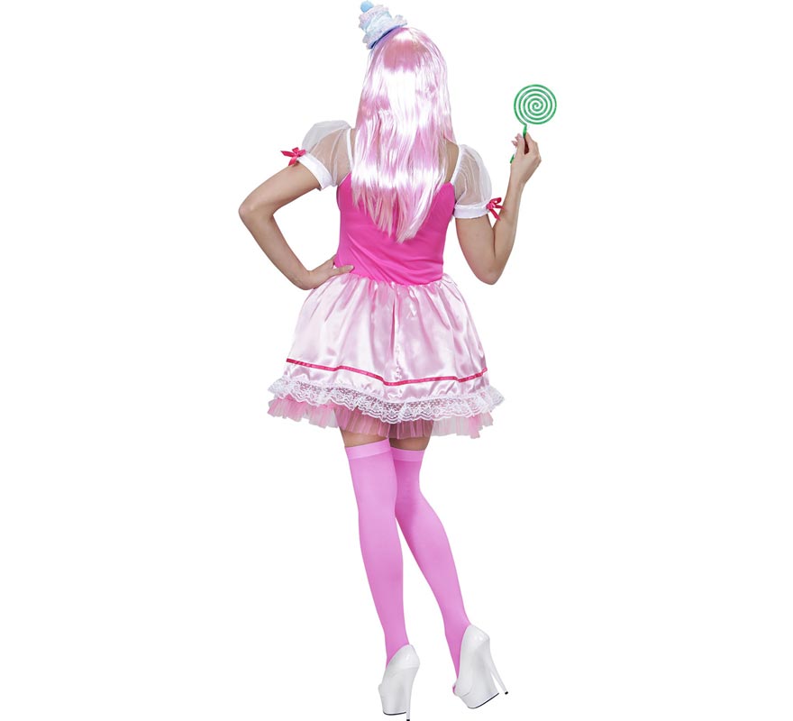 Cupcake Fille Rose Femme-B