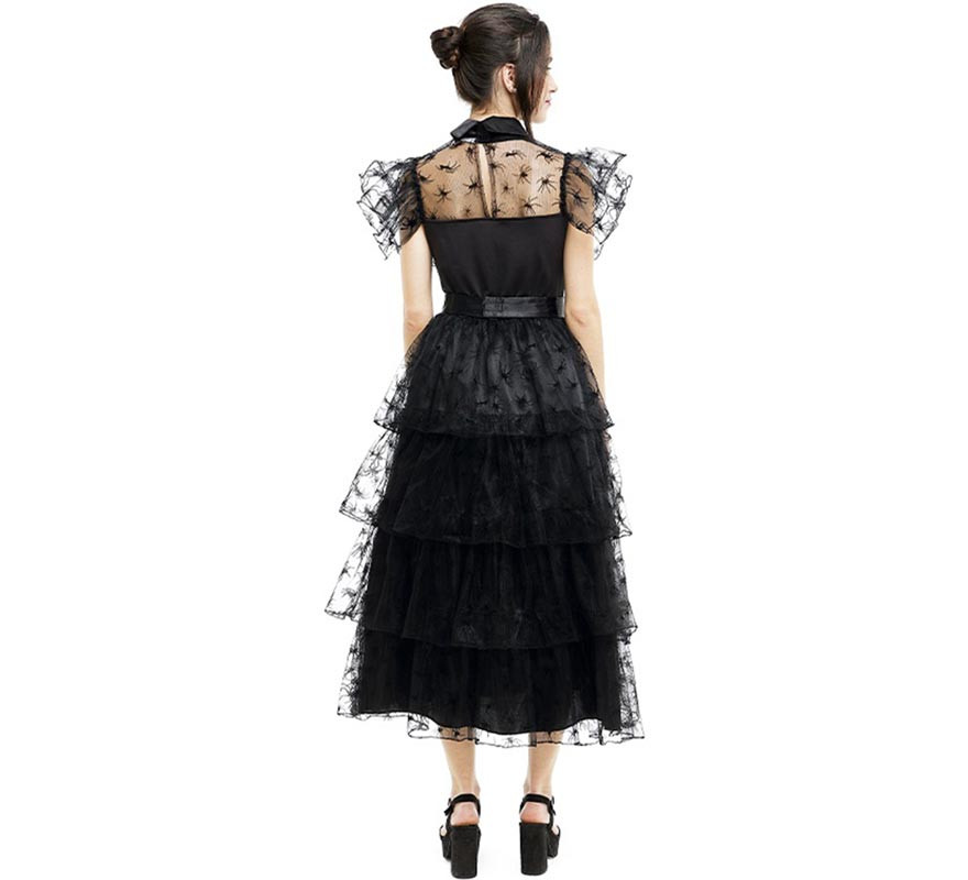 Disfraz de Chica oscura con vestido gótico para mujer-B