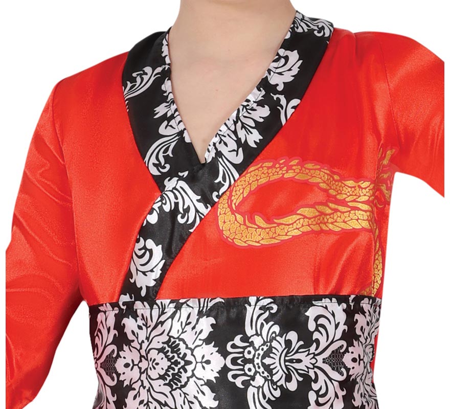 Fato chinesa para meninas-B