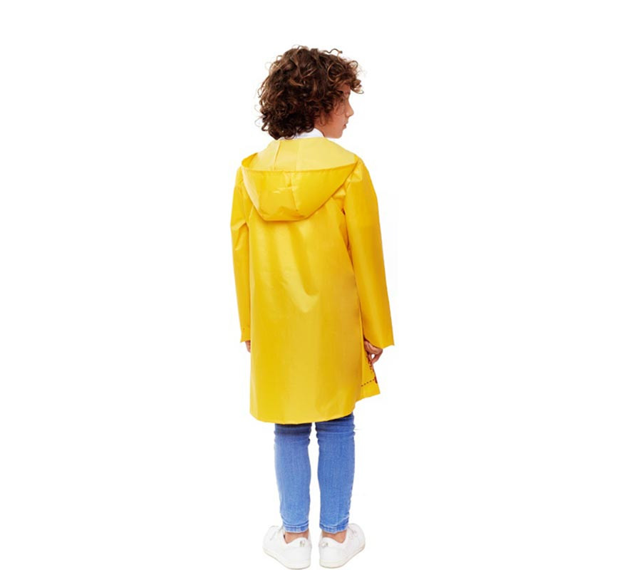 Costume imperméable jaune sanglant pour garçon-B