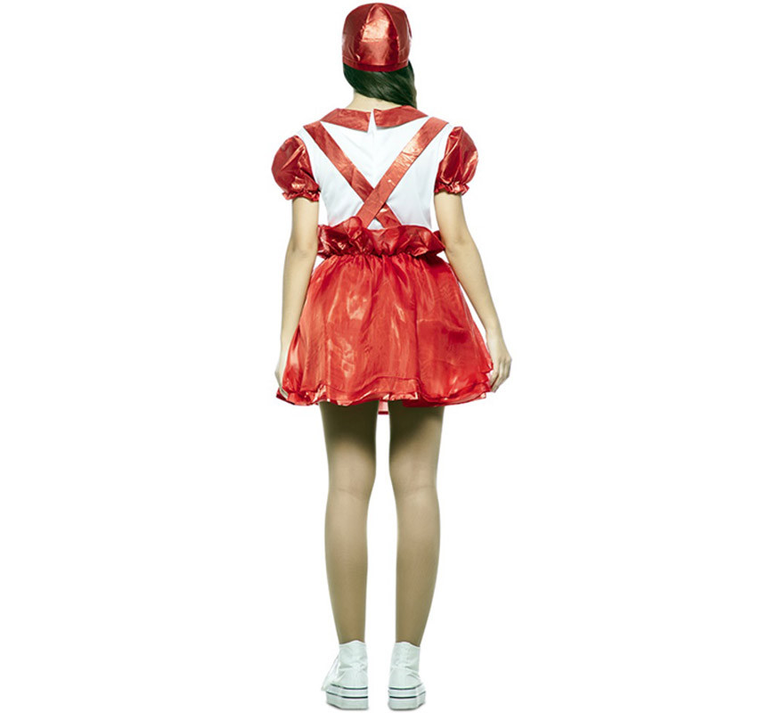 Disfraz de Chupa Chups Lollipop Rojo para mujer-B