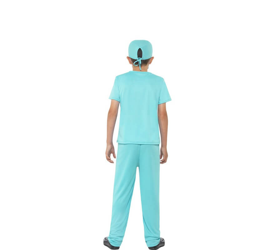 Costume da chirurgo blu per ragazzo-B