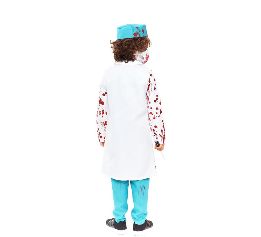 Zombie-Chirurg-Kostüm für Kinder-B