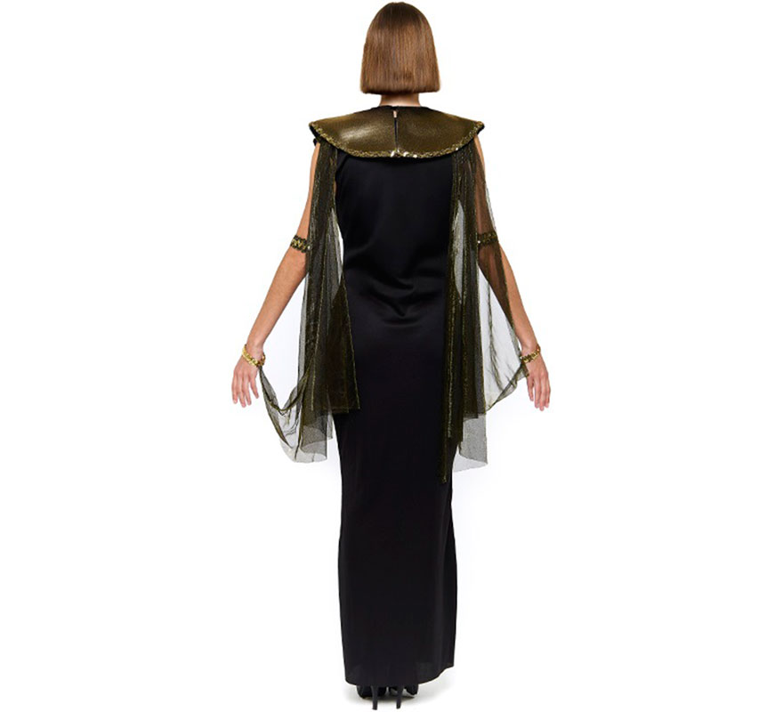 Disfraz de Cleopatra negro para mujer-B