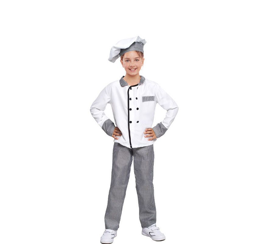 Kit da cuoco per bambini: cappello e giacca
