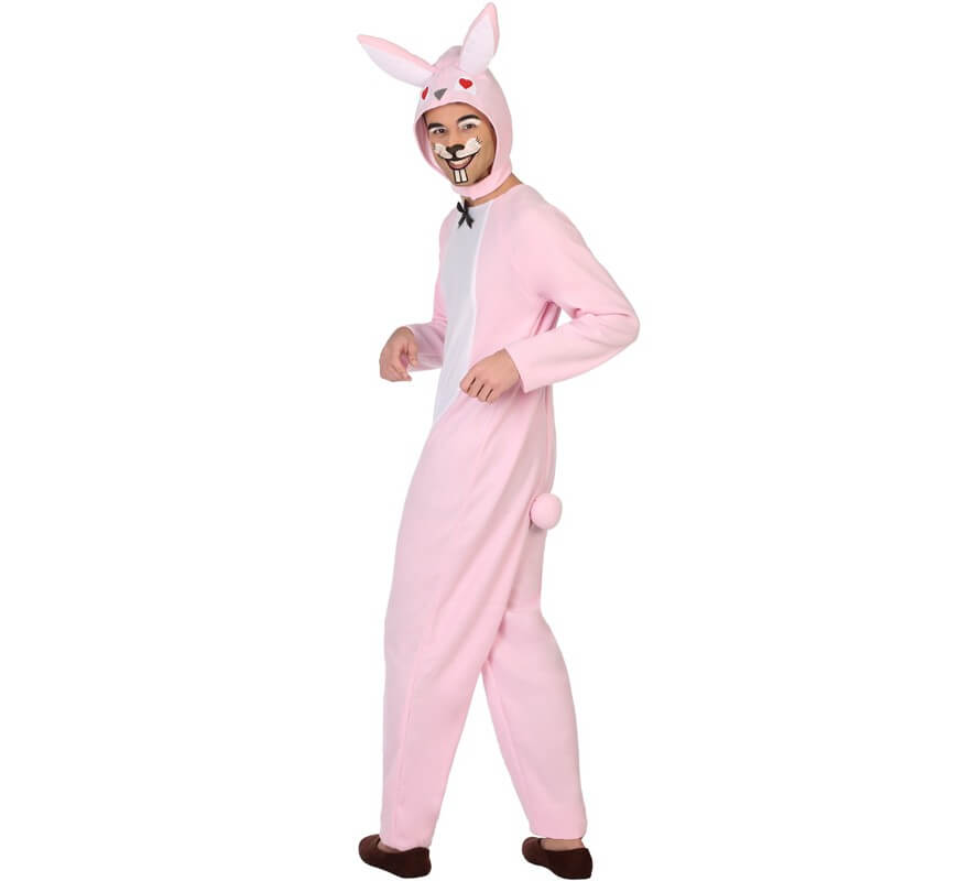 Costume da coniglio rosa per un uomo-B
