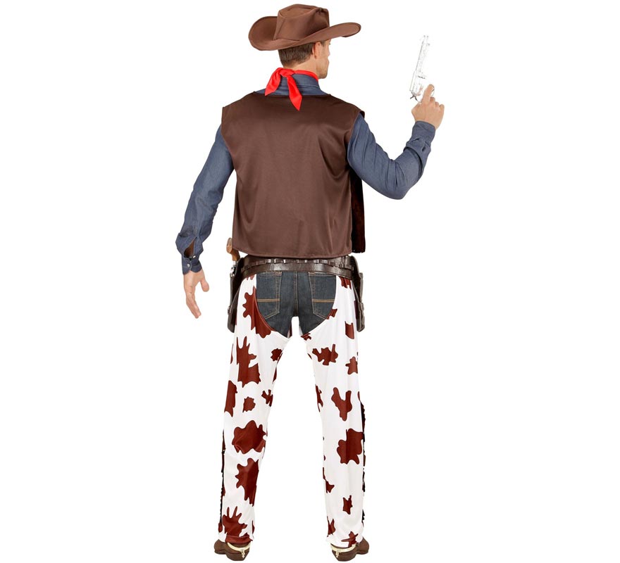Disfraz de Cowboy Clásico para hombre-B