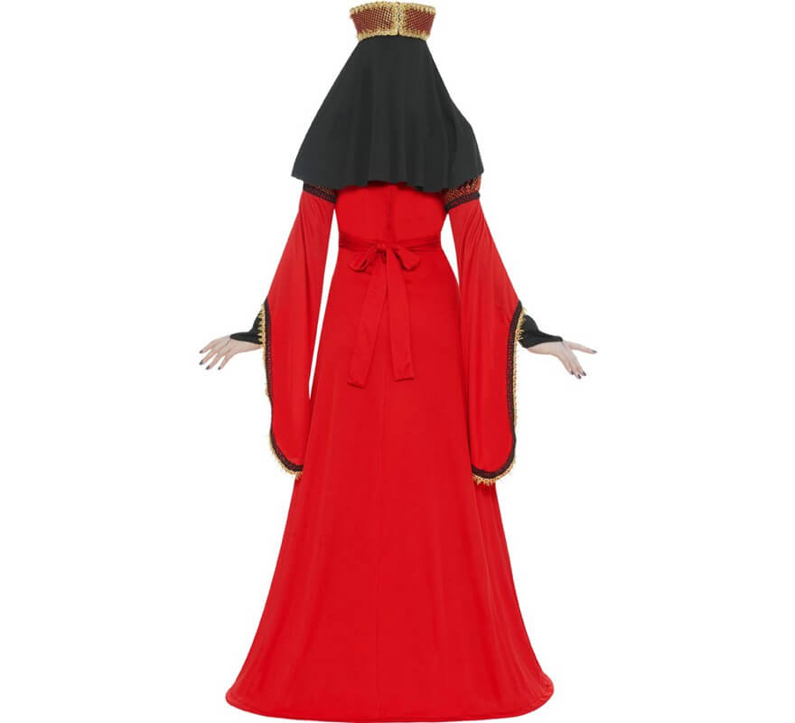 Costume da donna assassino medievale per una donna-B