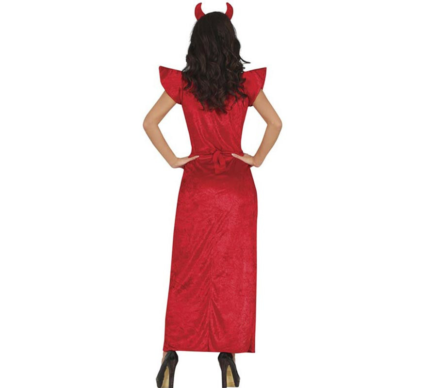 Sexy Devil Costume with Horns for Women-B