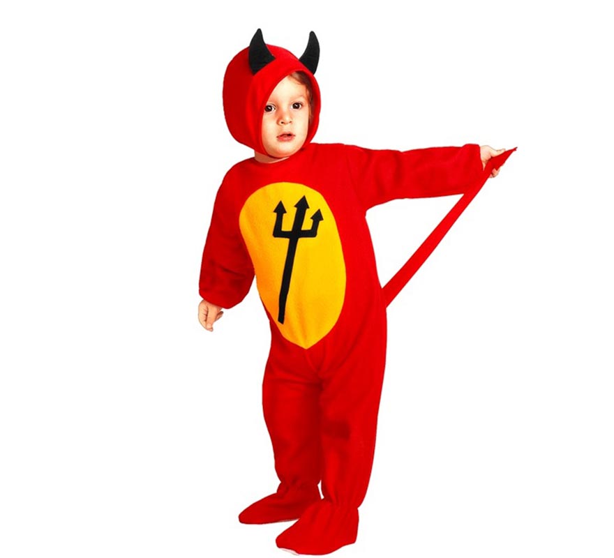 Fato de Diabo com Chapéu para Meninos-B