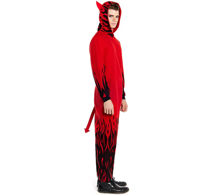 Devil on Fire Costume for Men-B