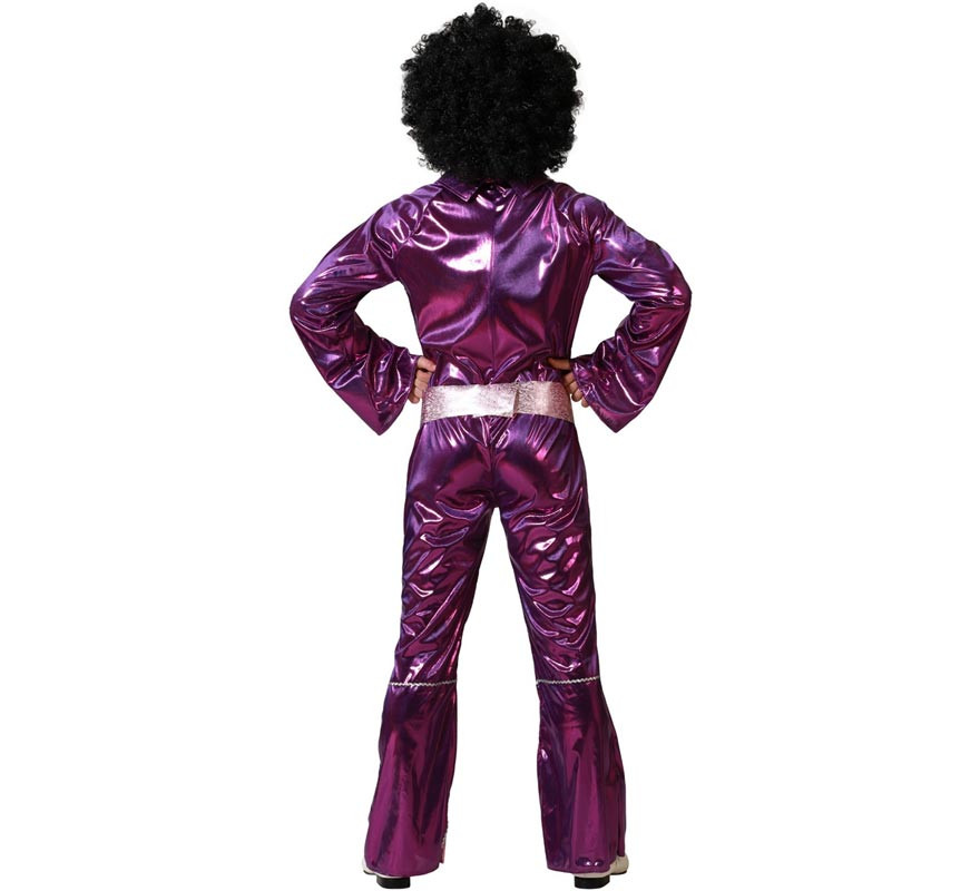 Disfraz de Disco Fucsia para hombre-B