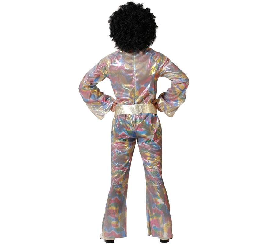 Disfraz de Disco multicolor para hombre-B