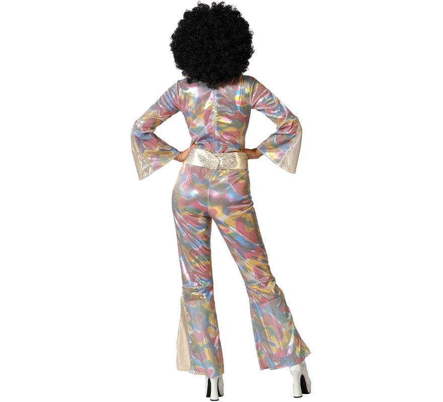 Disfraz de Disco multicolor para mujer-B