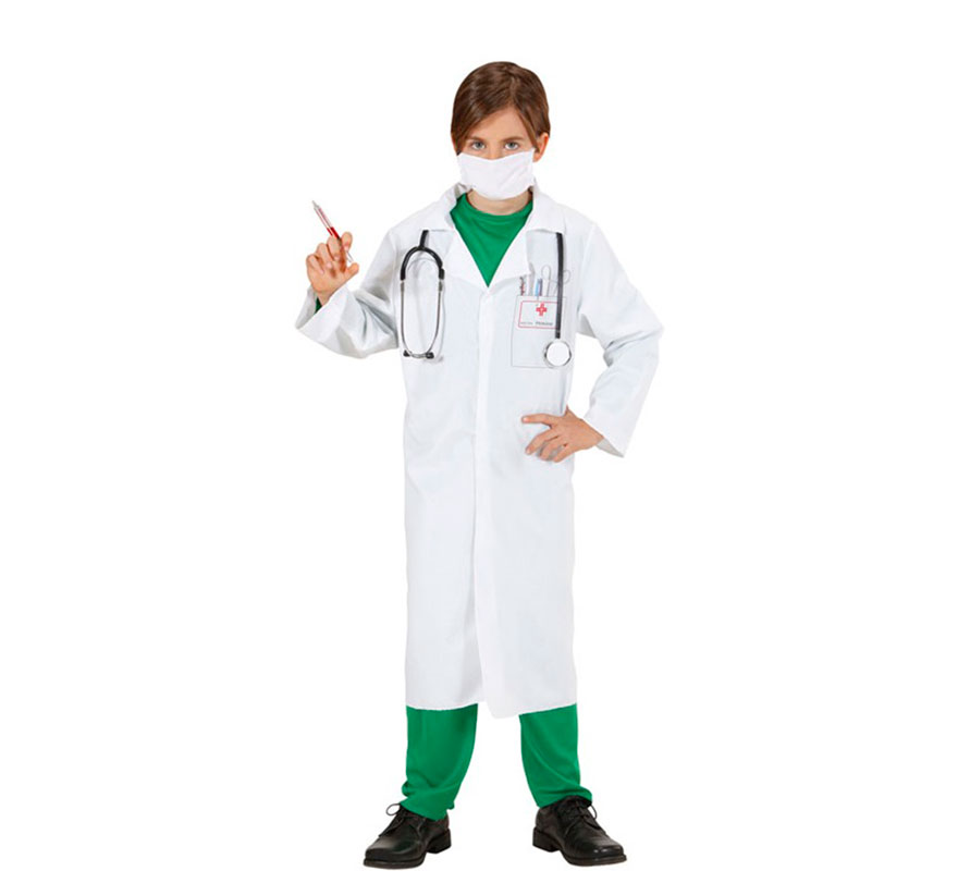 Fato de médico para criança-B