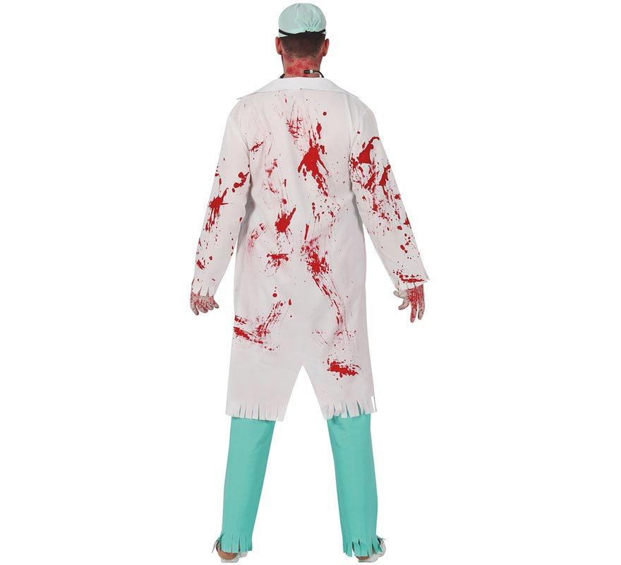 Disfraz de Doctor Zombie para hombre-B