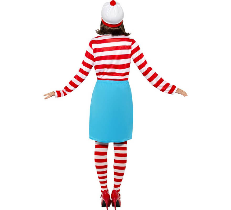 Disfraz de Dónde está Wally: Wenda para Mujer-B