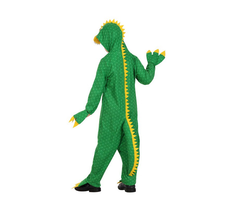 Disfraz de Dragón verde para niños-B
