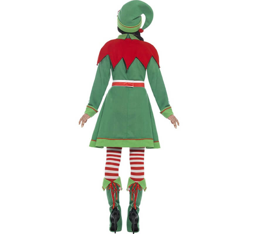 Disfraz de Elfa Verde para mujer-B