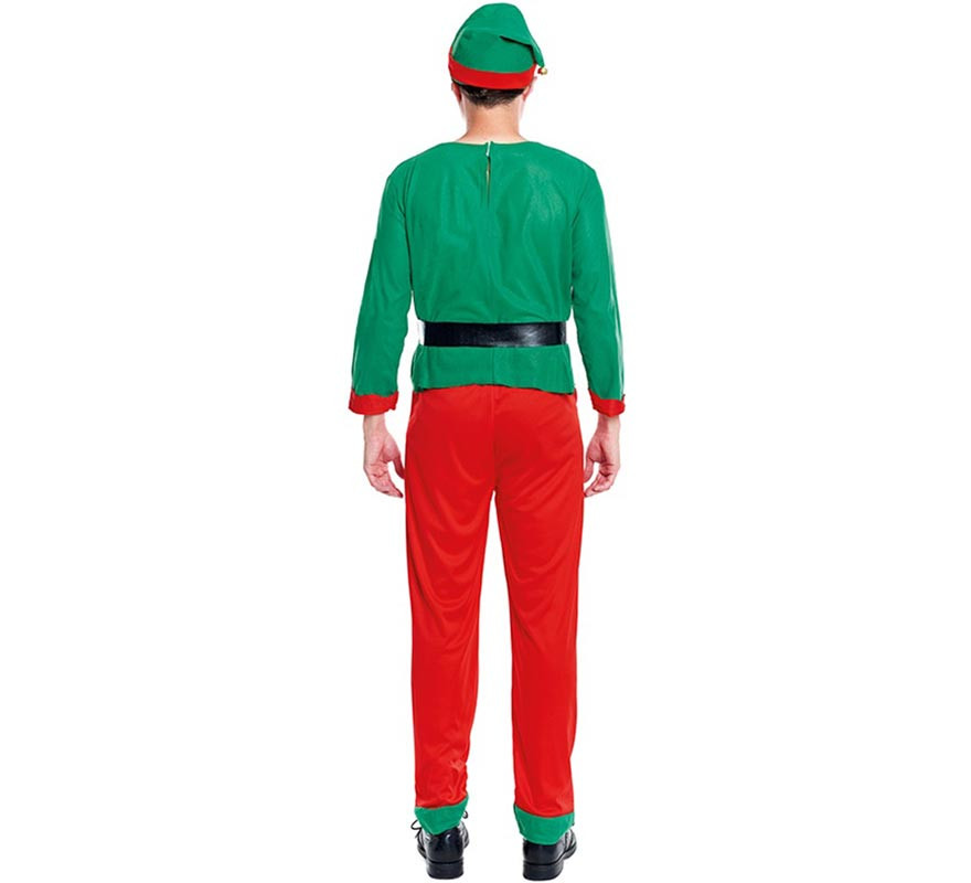 Weihnachtsmann-Helfer-Kostüm für Herren-B