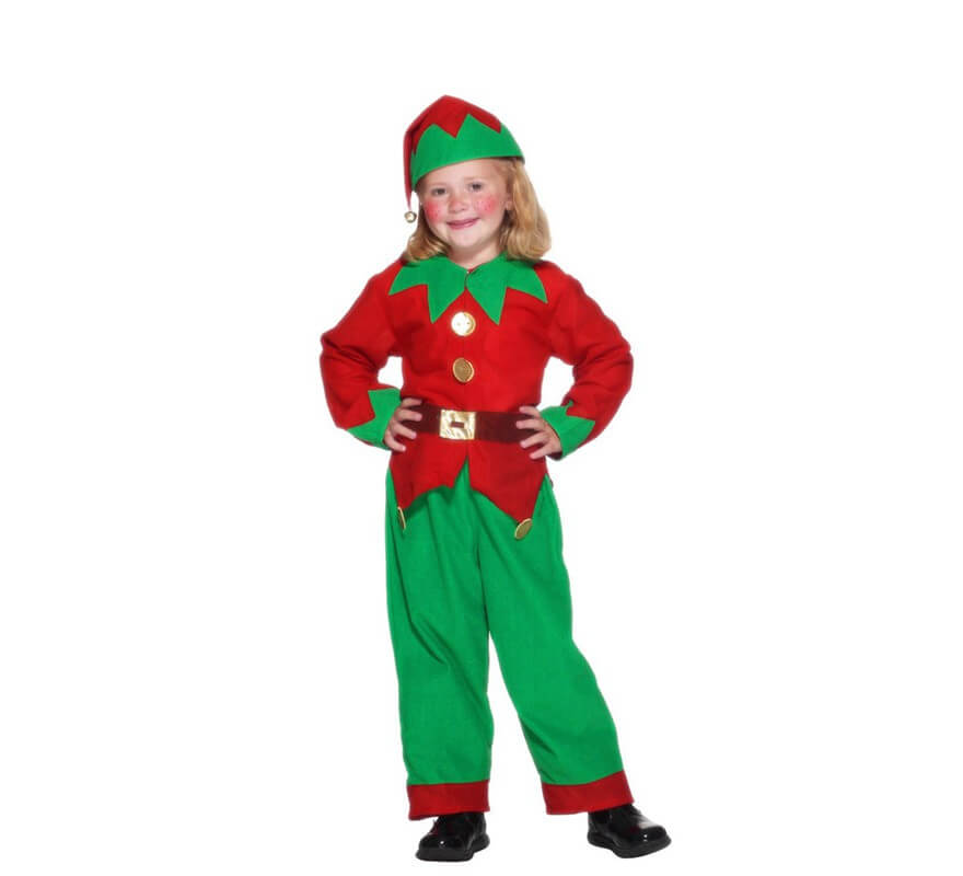 Disfraz de Elfo o Elfa para Niños-B