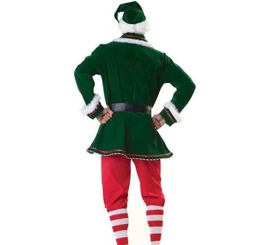 Disfraz de Elfo verde para hombre-B