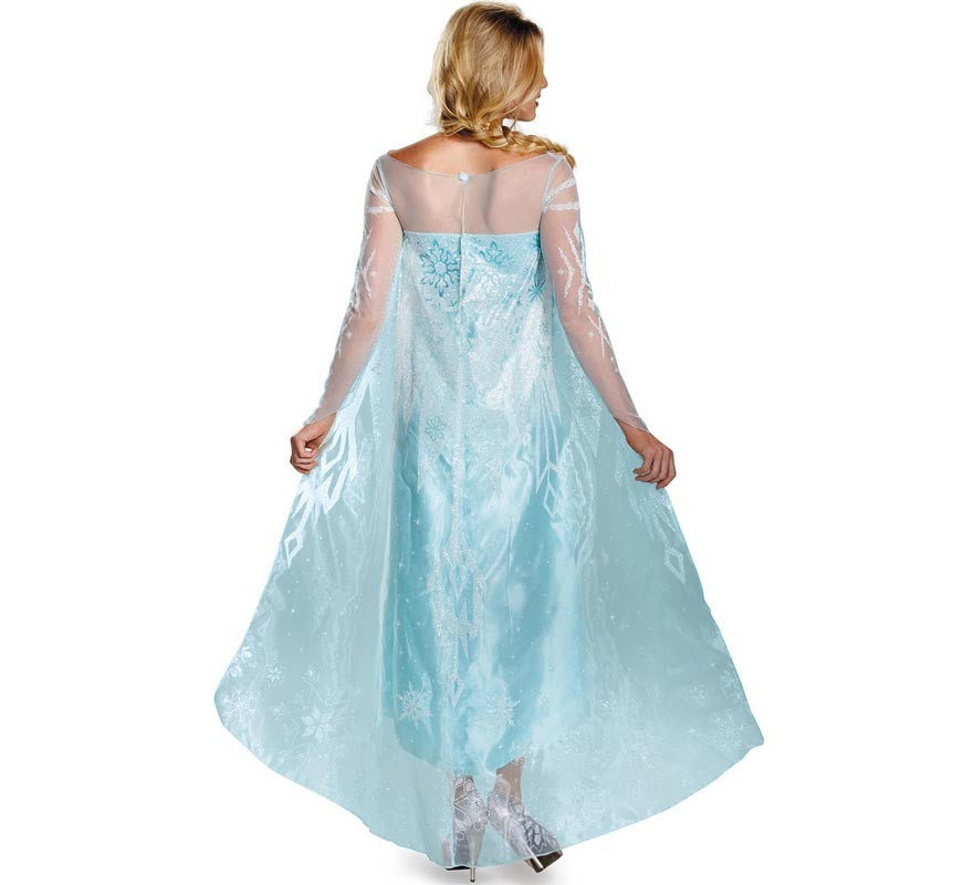 Fato clássica da Disney Frozen Elsa para mulheres-B
