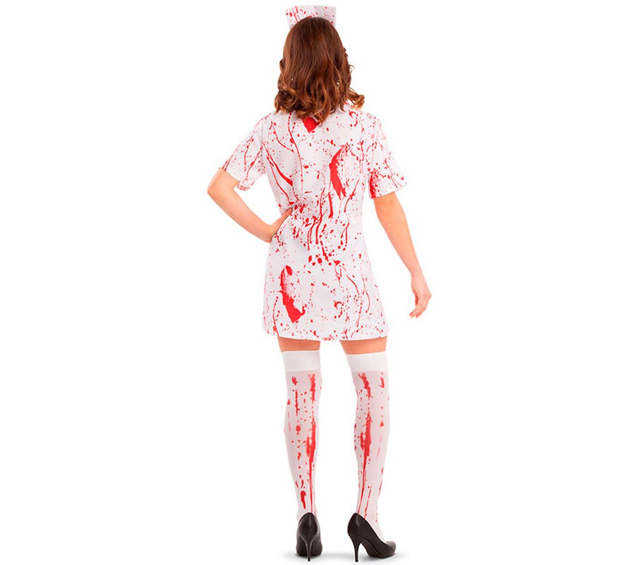 Krankenschwester Kostüm bloodied Frauen-B
