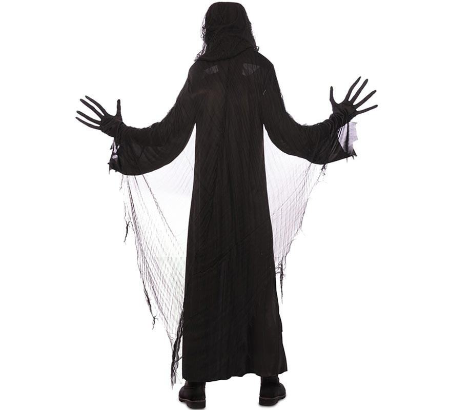 Men's Black Robe Death Spectre Costume-B