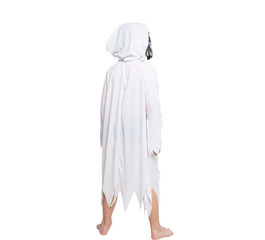 Weißer Geist-Kostüm für Kinder-B