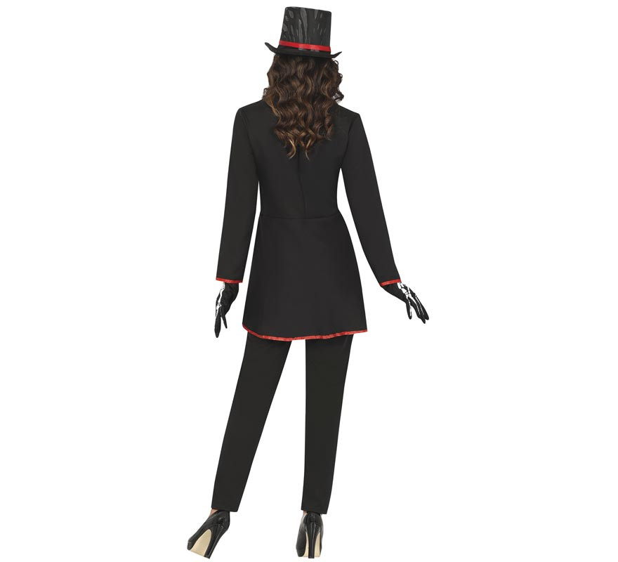 Elegante costume da scheletro per donna-B