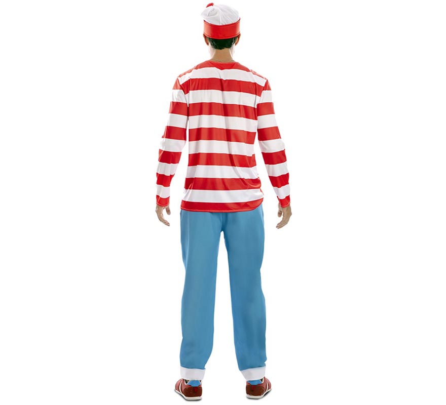 Men's Striped Hiker Costume-B